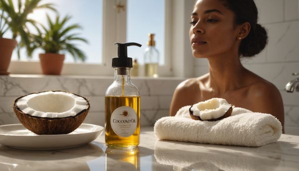 Huile de coco bienfaits beaute peau cheveux