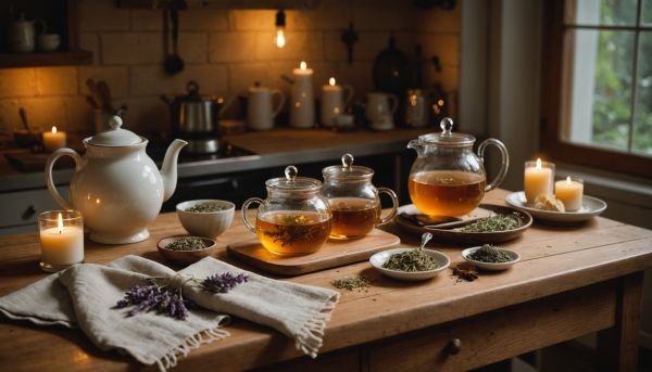 Infusions bio detente et relaxation nocturne